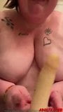 Shoving All My Dildos Under My Tits!! snapshot 2