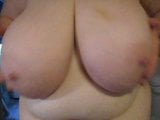 Funbags saggy huge natural boobs big sexy nipples play #1 snapshot 1