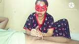 Volledig romantische seks - Desi jonge Bhabhi wordt geneukt door haar vriendje snapshot 1