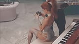 DobermanStudio (Amanda avsnitt 08) Min flickvän knullar en svart kille på mitt bröllop (otrogen fru, 3D Hentai Porr) Hårt sex! snapshot 8