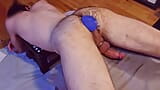 Helpless leaking from dildo pounding with the huge Topped Toys Hilt snapshot 19