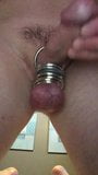 Cock rings on balls with curved cock snapshot 2