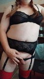 cum in black lingerie snapshot 9