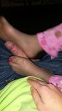 Footjob Nylon snapshot 4