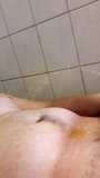 Young Gay first Pissaction in shower snapshot 3