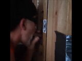 Fucking a Hot bottom through the  Gloryhole snapshot 16