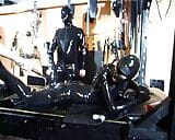 BDSM hardcore tied on the torture bench she is chastised hard snapshot 9