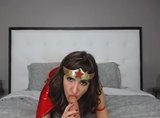 Mujer maravilla cosplay chupando snapshot 10