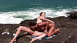 Tarra White houdt van seks aan het strand, net als Aneta-sleutels snapshot 15