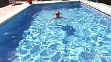 Auntjudys - Busty Mature Redhead Melanie Goes for a Swim snapshot 5