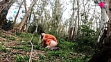 Anal masturbation in the forest snapshot 3