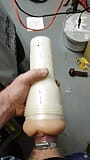 Hard cock Fleshlight action snapshot 1