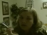 Nikki smoking while doing her dreaded homework snapshot 4