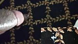 Murzyn szarpanie czarnego kutasa i strzelanie ogromnych ładunków spermy (kruszenie orzecha) brudne gadanie gejowskiego niedźwiedzia cumming snapshot 10