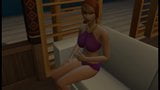 Mishelle van de sims 4 masturbeert voor jou! snapshot 1