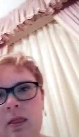 Redhead BBW Toys Ass Then ATM