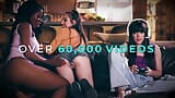 GIRLSWAY - 粗暴手淫合集！LEXI LUNA，ELIZA IBARRA，LULU CHU，HAZEL MOORE，和更多！ snapshot 1