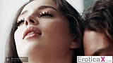 EroticaX - Brunette Beauty Has Lazy Afternnon Sensual Fuck snapshot 3