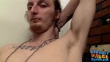 Cute and big dicked Kenneth Slayer masturbating alone snapshot 7