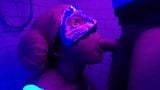 Huge piss into mouth ever... 3min + cumshot at neon party snapshot 4