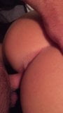 HD POV closeup of beautiful creamy pussy from behind snapshot 2