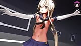 Cute Teen In Short Skirt Dancing + Gradual Undressing (3D HENTAI) snapshot 6