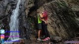 Public Sex In A Waterfall snapshot 1