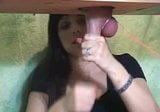 Wicked Wanda's testicle separation milking snapshot 15