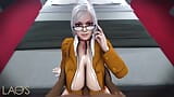 Sweet Grey Haired Nerdy Gurl Dark Boner Boobfuck snapshot 19