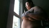 Fat SSBBW Whore Jess humiliated in window snapshot 1