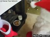 Santa's cock pleasing fat pussy snapshot 1