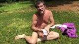 Doug Outdoor Dildo Ass Fuck and Ass Stretching snapshot 3