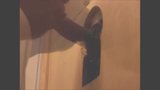 El perno recto se descarga después del trabajo. un video de gloryhole. snapshot 8