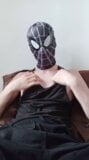 Spiderman jerks off and cums in his shorts snapshot 1