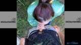 Krislynnxoo Gets on Her Knees And Sucks Man Off In Public snapshot 6