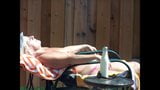 Caryl Loves Sun Tanning Topless snapshot 7