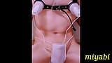 Japanese  boy nipple masturbation with nippledome and penis was erected snapshot 7