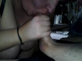 Wifey sucking a young big white cock #6 snapshot 5