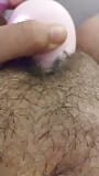 Swollen clit Cum shot with clitoral rose vibrator clit contracting & pulsating snapshot 3