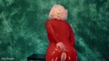 Strip-tease MILF sexy en latex - vidéo porno anale gratuite snapshot 14