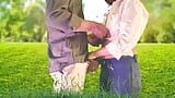 College couple Love In Farm, Hard Outdoor Sex Viral mms snapshot 2