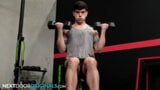 NextDoorStudios - Hot Muscle Fucks The Gym Bro snapshot 3