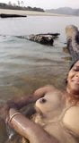 South Indian Bhabhi outdoor sex on Boyfriend snapshot 2