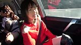 Hauru Yamaguchi & Shuri Hazuki - Watching Each Other, Car Sex snapshot 12