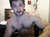 Hot hairy hunky doing a cam show. snapshot 25