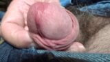 my flaccid wet cockhead and peehole close up snapshot 5