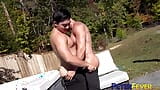 PETERFEVER Gay Jocks Jessie Lee And Sunny D Outdoor Fuck snapshot 2