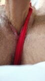 Close-up hairy pussy fucking by a dildo - Milky Mari snapshot 8