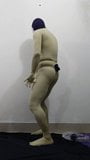 Zentai respirando bdsm fetiche snapshot 2