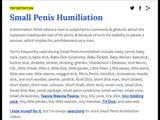 Random Faggot Exposing His Small Penis for Humiliation snapshot 1